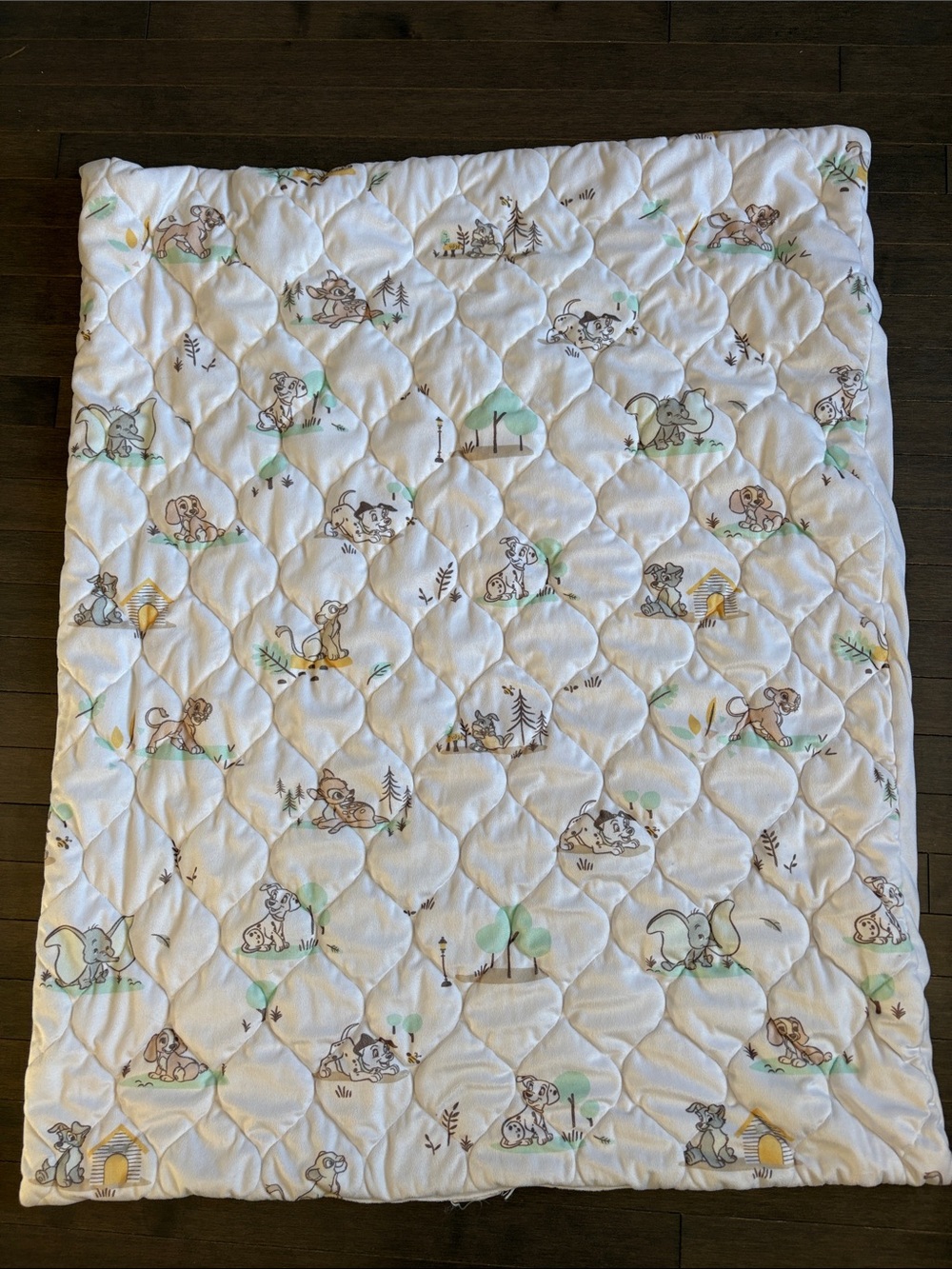 Disney Baby Milestone Blanket with Baby Disney Characters